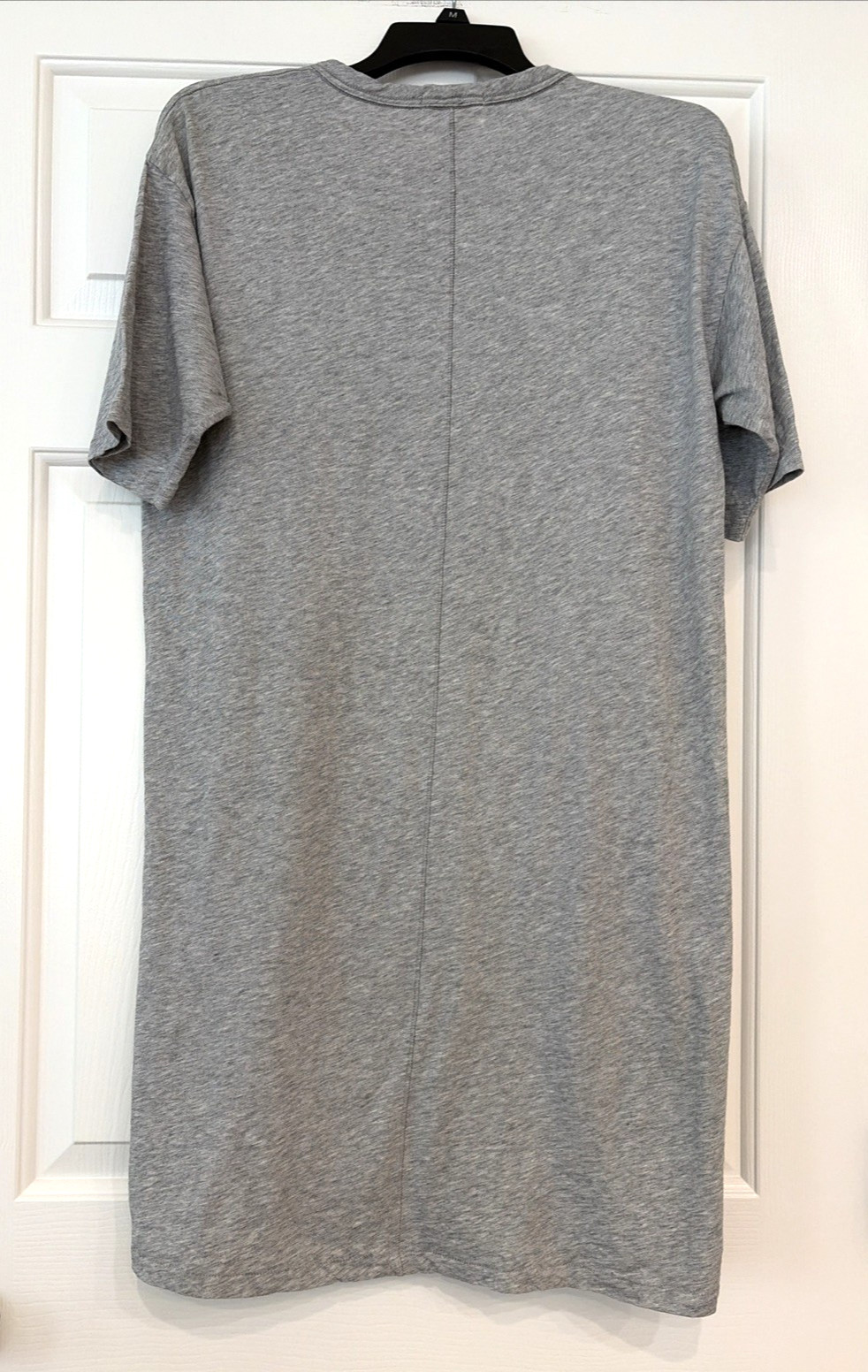 Rag & Bone Slub Dress Heather Grey S/P 100% Pima Cotton