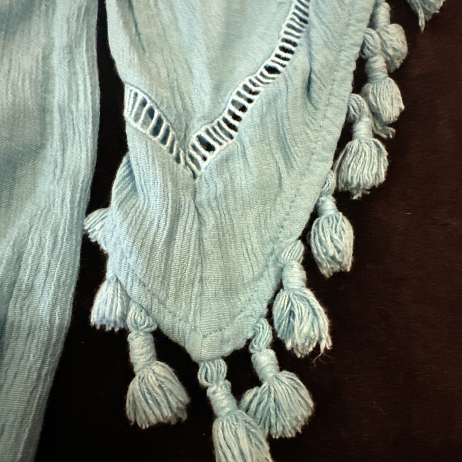 Red Camel Dress Womens Size Large Aqua Blue Lined Mini/shirt Boho, Southwestern