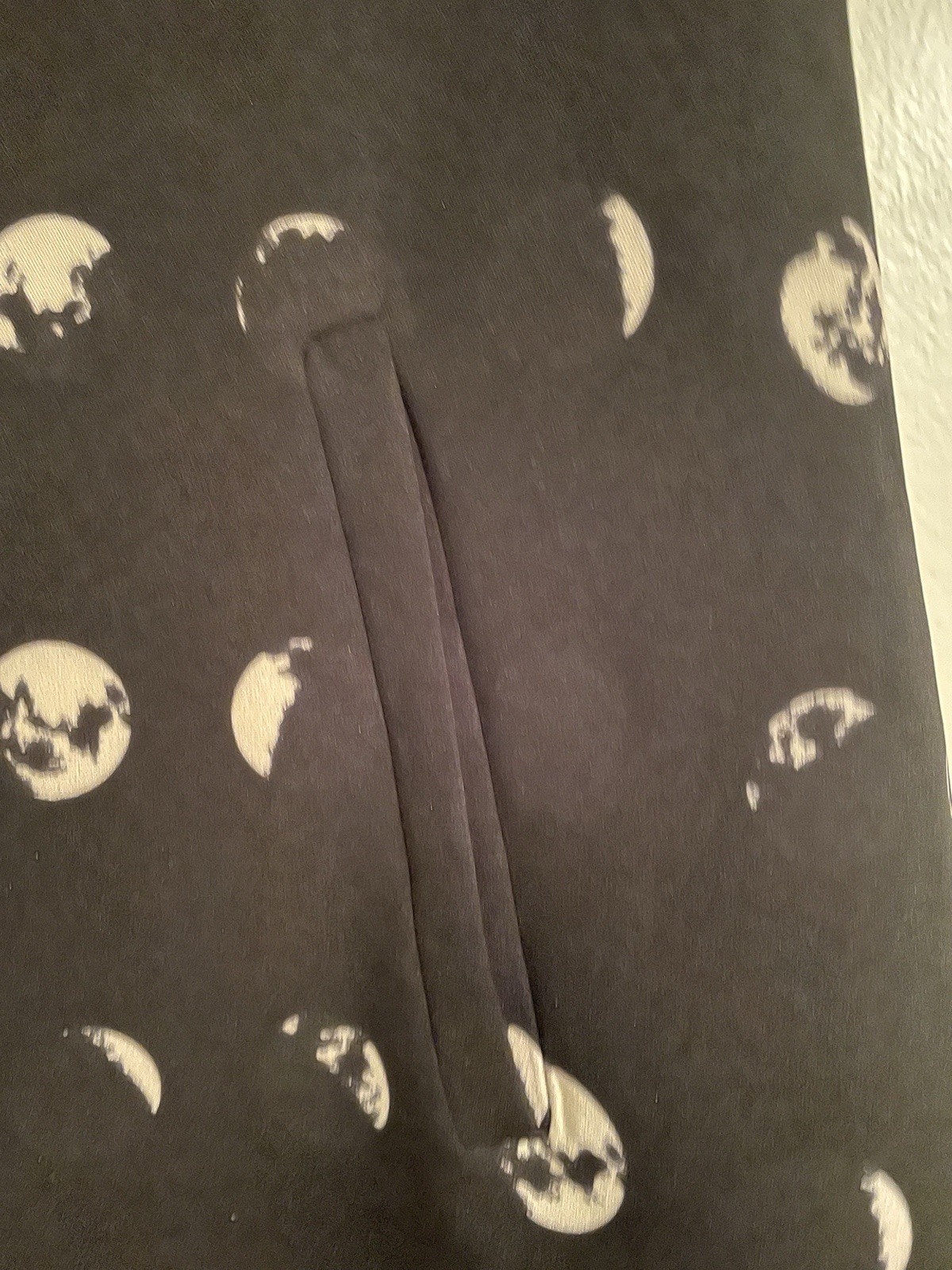SM Wardrobe Black Moon Phase A-Line Dress Size Large- EUC