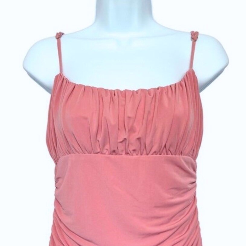 Lovers & Friends Revolve Juliana Mini Dress NWT Womens M Pink Ruched Night Out