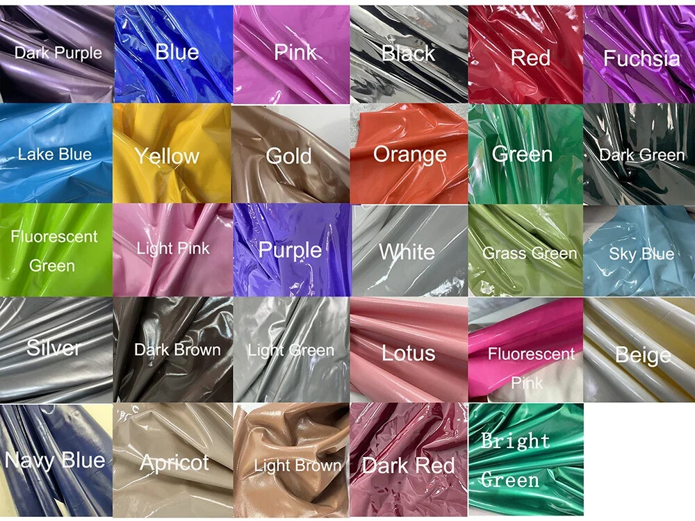 Lockable Spandex PVC Leather Long Dresses Exotic Party Wetlook Pleated Dress