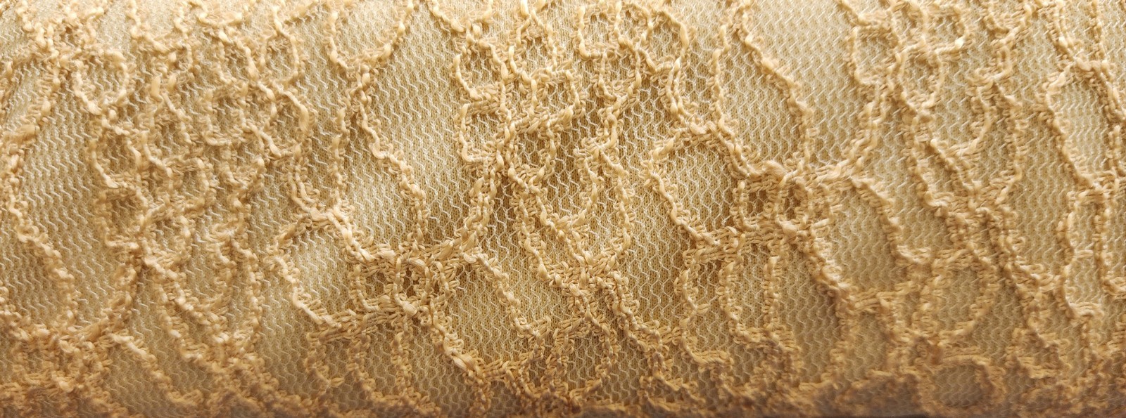 All That Jazz Pale Yellow Gold Tan Lace Maxi Dress Stretch Formal Adj Straps MED