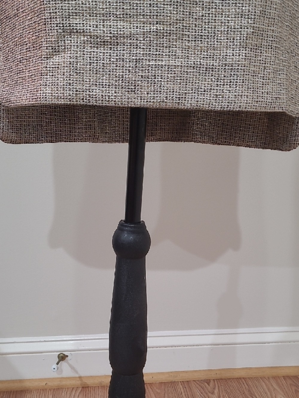 M & S Limited Edition Sleeveless Tweed Shift Dress with Black Faux-Leather Trim